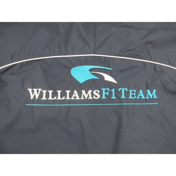 Williams F1 Team Shirt Mens Medium Blue Button Up Formula 1 Racing* - Picture 3 of 16